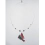 Halsband med minnestråd, 5 varv Halsband med minnestråd, 5 varv