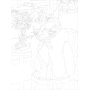 M�la efter nummer 30 x 40 cm - Fashion Kitty
