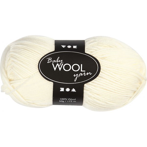 Babygarn - cream - 50 g Babygarn - cream - 50 g
