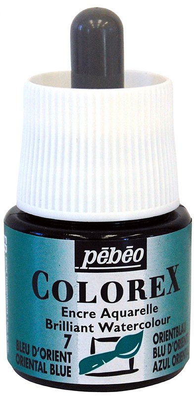Marker - Pebeo Colorex - Orientalsk blå - Tusch & Blæk, Kunstnerfarver