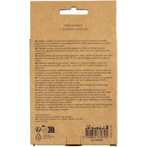 Silikonform Tusenfryd