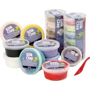 Silk Clay - mixade frger - 22 burkar