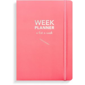 Week Planner - Undated rosa