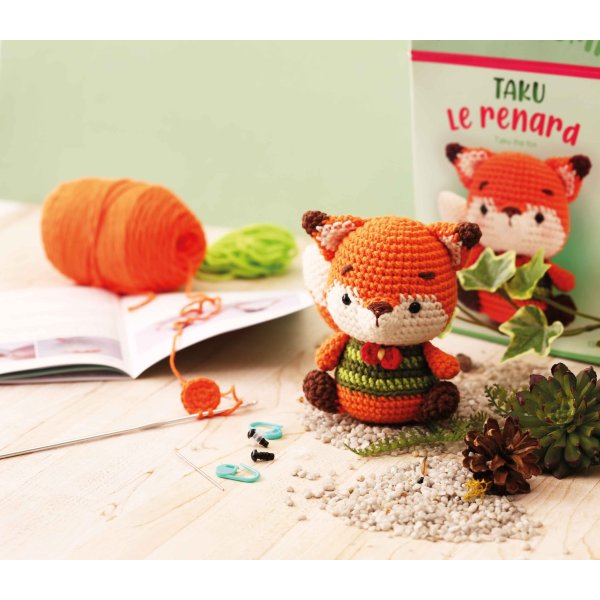 Amigurumi-kit räv Amigurumi-kit räv