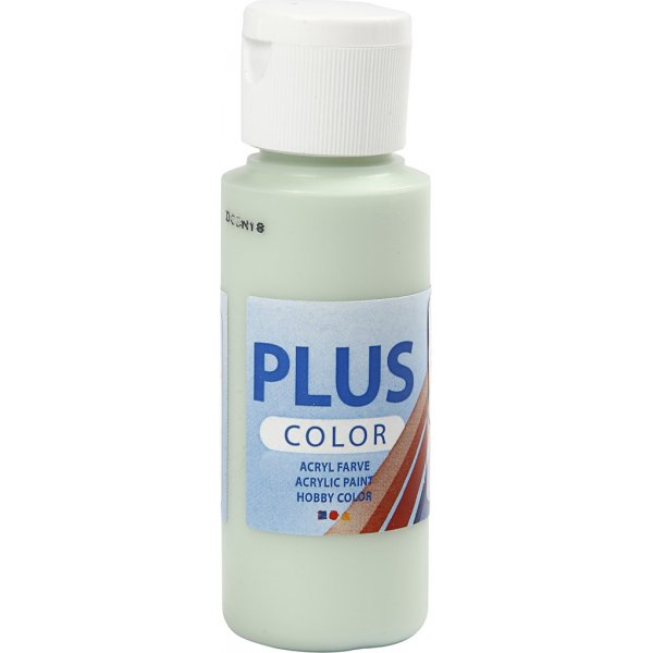 Plus Color Hobbyfärg - vårgrön - 60 ml Plus Color Hobbyfärg - vårgrön - 60 ml