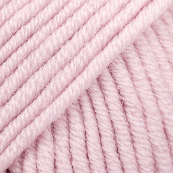 DROPS Big Merino Uni Color garn 50g - Pudderrosa (22) - Merinould garn, Garn, Strikke, hækle, knytte og væve