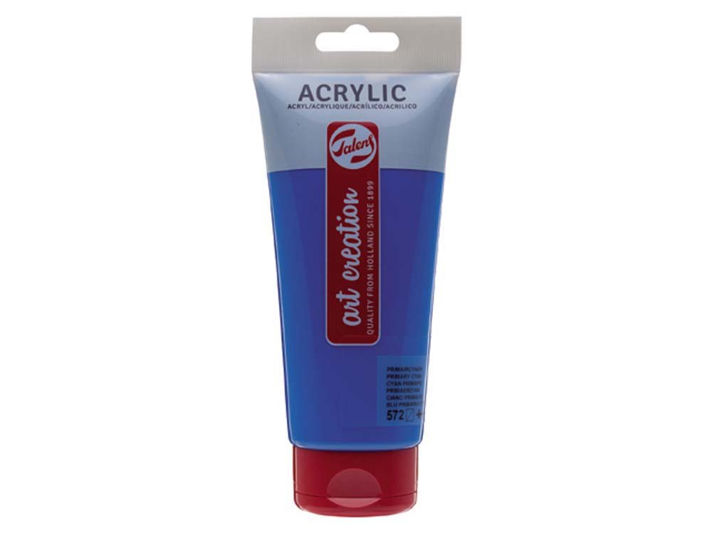 Akrylmaling Art Creation 200 ml - Primary Cyan - Akrylmalinger, Kunstnermalinger