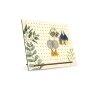 Smyckesh�llare i tr� med h�l 30 x 25 cm