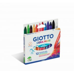 Vaxkritor Giotto Cera Maxi - 12-pack