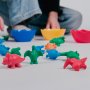 F�rgsortering dinosaurier 14 cm � 10 cm - 60 st