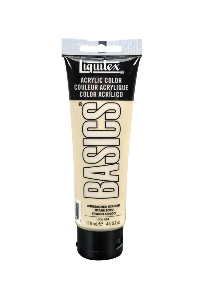 Akrylfärg Liquitex 118 ml - 434 Unbleached titanium - Akrylfärger, Konstnärsfärger