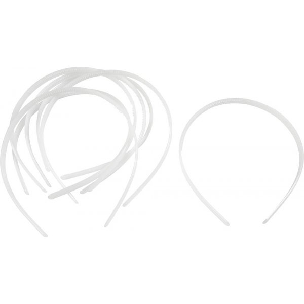 Diadem - 8 mm- vit - 20 st Diadem - 8 mm- vit - 20 st