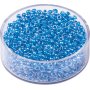 Glasp�rlor bl� 2,5 mm, 17 g