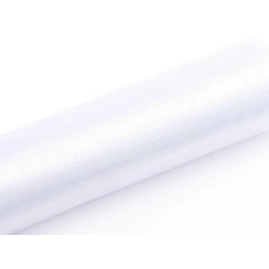 Organza 16 cm x 9 m - Hvit Organza 16 cm x 9 m - Hvit