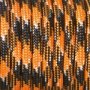 Parkacord Farvemix 4 mm x 50 m - Sort, Orange