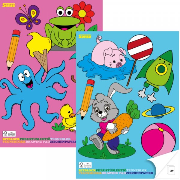 Ritblock A4 Sense - 30 blad