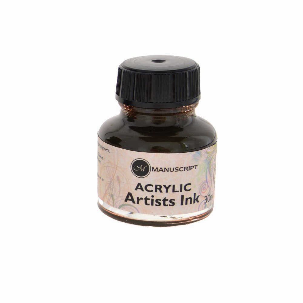 Akrylbläck 30 ml - Sepia - Tusch & Bläck, Konstnärsfärger