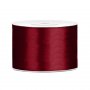 Satinband - 25 m - Vinr�tt - Bredd: 50 mm