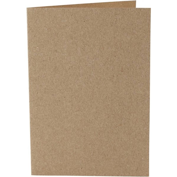 Kort - natur - 10,5 x 15 cm - 10 st Kort - natur - 10,5 x 15 cm - 10 st