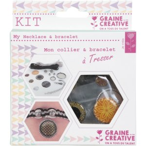 Set f�r smyckestillverkning med creacord 11 x 13 cm