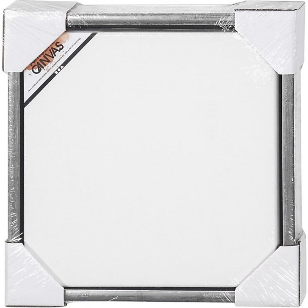 ArtistLine Canvas med ram - antiksilver/vit - 34x34 cm ArtistLine Canvas med ram - antiksilver/vit - 34x34 cm