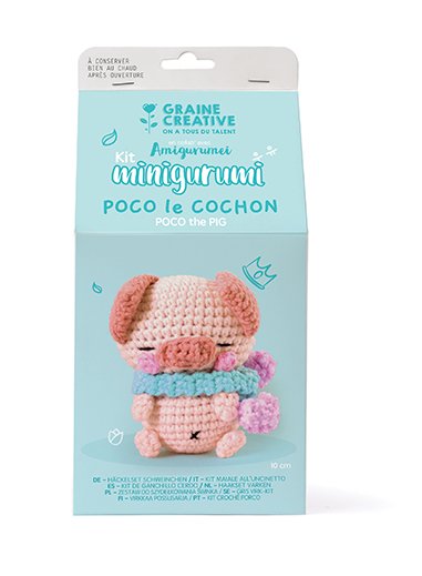 Mini amigurumi-gris, 10 cm Mini amigurumi-gris, 10 cm