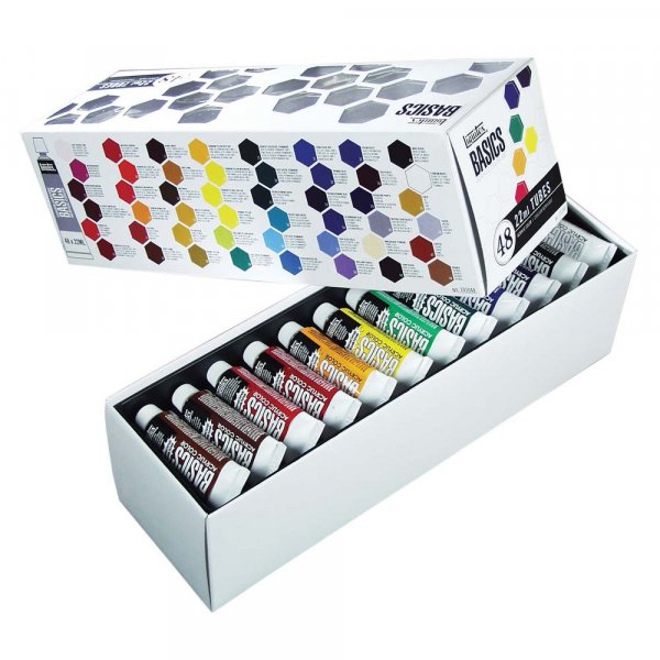 Akrylmalingssett Liquitex Basset 48x22 ml