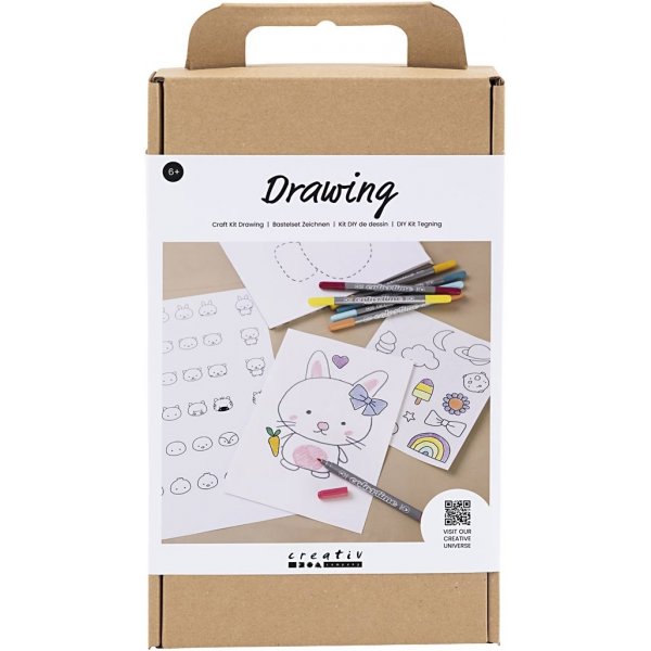 DIY Kit Rita - pastellfärger - Blandade figurer DIY Kit Rita - pastellfärger - Blandade figurer