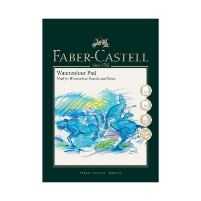 Akvarellblock Faber-Castell 300gr Spiral - A4
