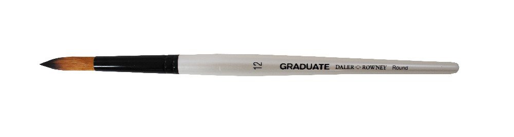 Akrylpensel Graduate Syntetisk Rund - 12 - Akrylpensler, Pensler
