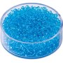 Glasp�rlor 2,5 mm, 17 g, himmelsbl�