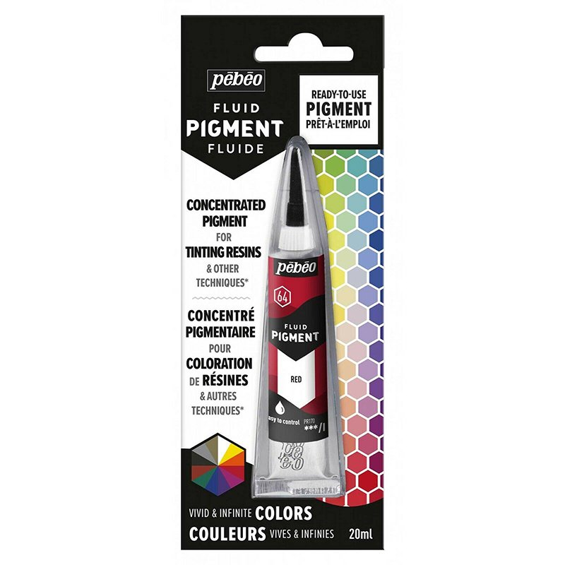 Pigment - Pebeo - Rouge - Farvepigment, Kunstnerfarver