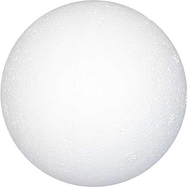 Kulor av frigolit - vit - Ø7 cm - 50 st Kulor av frigolit - vit - Ø7 cm - 50 st