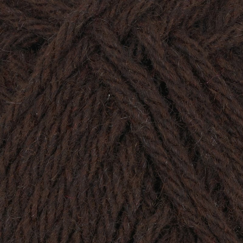 Cashmere Silkegarn - Mørkebrun 618 - Viking Cashmere Silke, Silkegarn, Garn, Strikke, hækle, knytte og væve