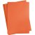 Farget papp - oransje - A2 - 180 g - 100 ark