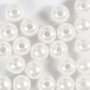 Vaxpärlor pärlemor 8 mm 22 st Vaxpärlor pärlemor 8 mm 22 st