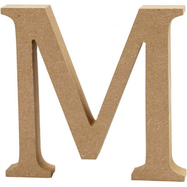 Bokstav - 8 x 1,5 cm - M Bokstav - 8 x 1,5 cm - M