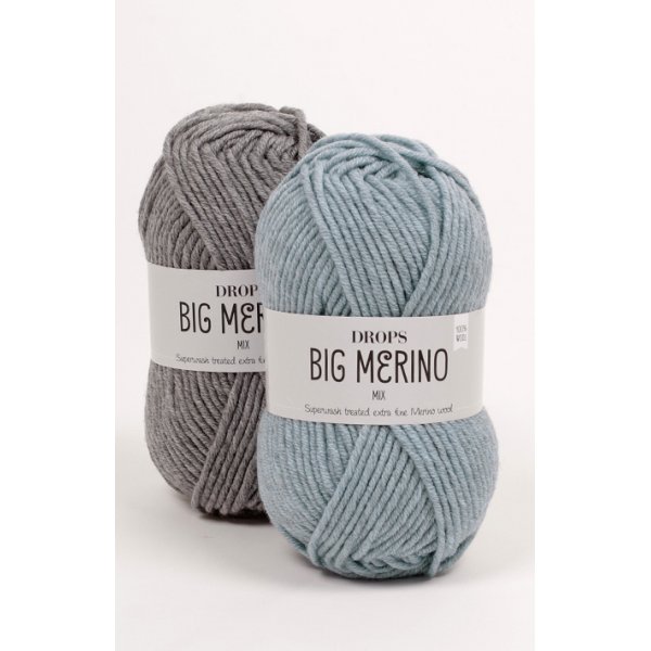 Drops Big Merino garn - 50g (ca 20 olika färgval) Drops Big Merino garn - 50g (ca 20 olika färgval)