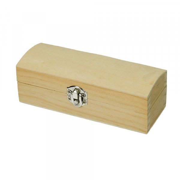 Ubehandlet trekiste - 13x5x4,5 cm
