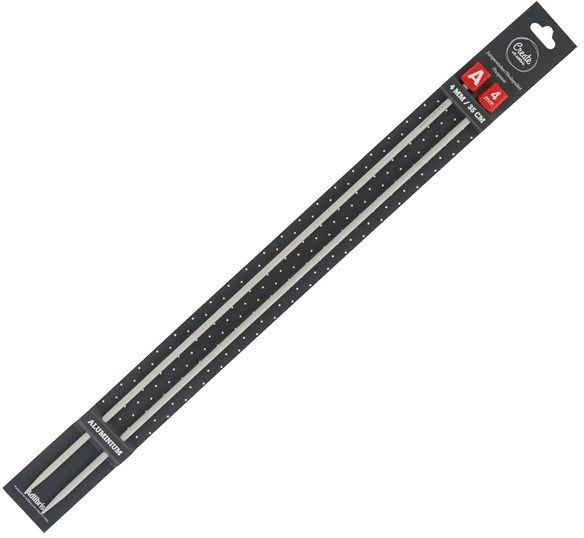 Novita Sticks aluminium - 4 mm - Strikkepinde, Strikkepinde, Strikning, Strikke, hækle, knytte og væve