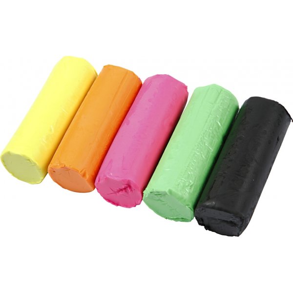 Modellera - neonfärger - 400 g Modellera - neonfärger - 400 g