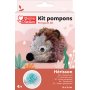Gör-det-själv-kit för pompom - igelkott Gör-det-själv-kit för pompom - igelkott