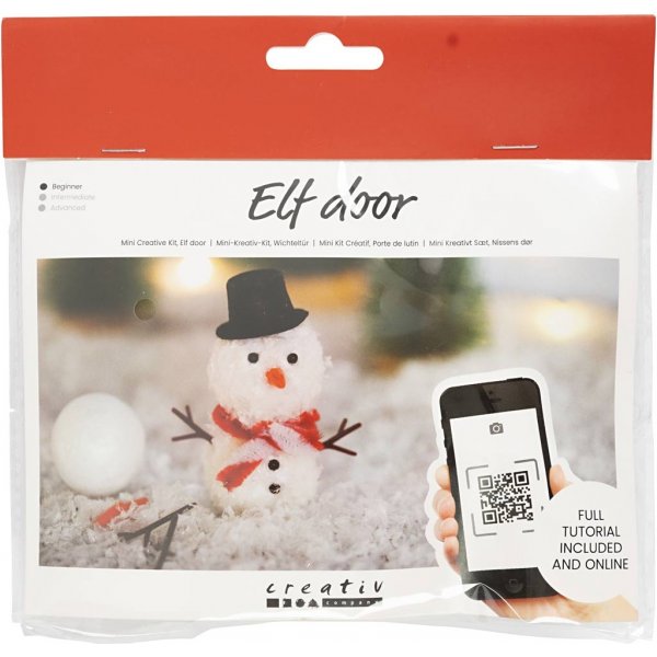 Mini DIY Kit Nissens Dörr - Snögubbe Mini DIY Kit Nissens Dörr - Snögubbe