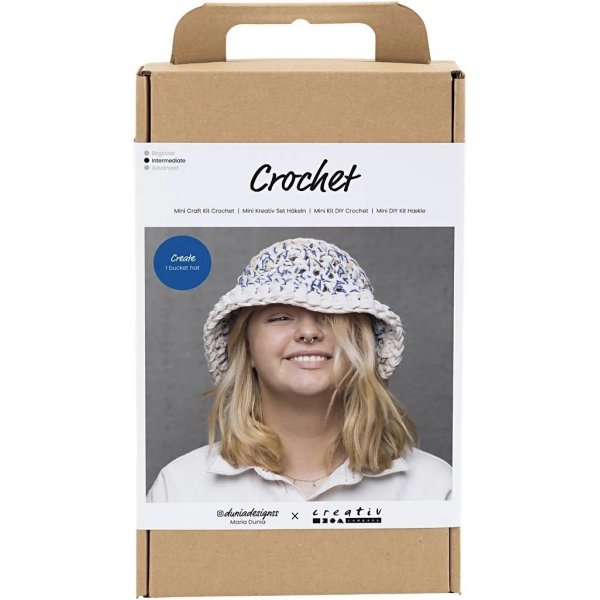 DIY Kit Virkning, Grov fiskarhatt