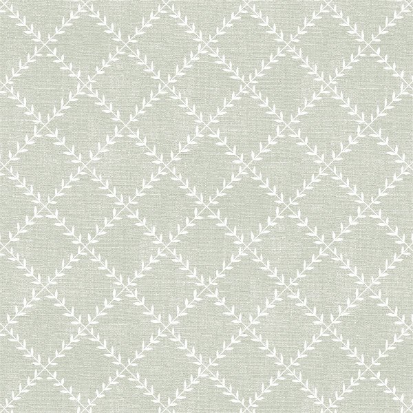 Vaxduk med Leafy motiv - Grön/vit Vaxduk med Leafy motiv - Grön/vit