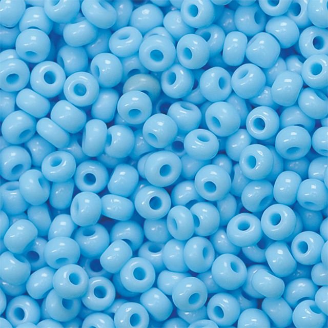 Rocailleperler 2,5 mm 20 g himmelblå - Blandinger av rocailleperler, Rocaillesperlor, Håndverk