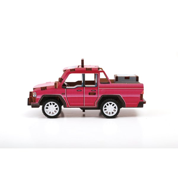 3D-modell i tr� - Pickup