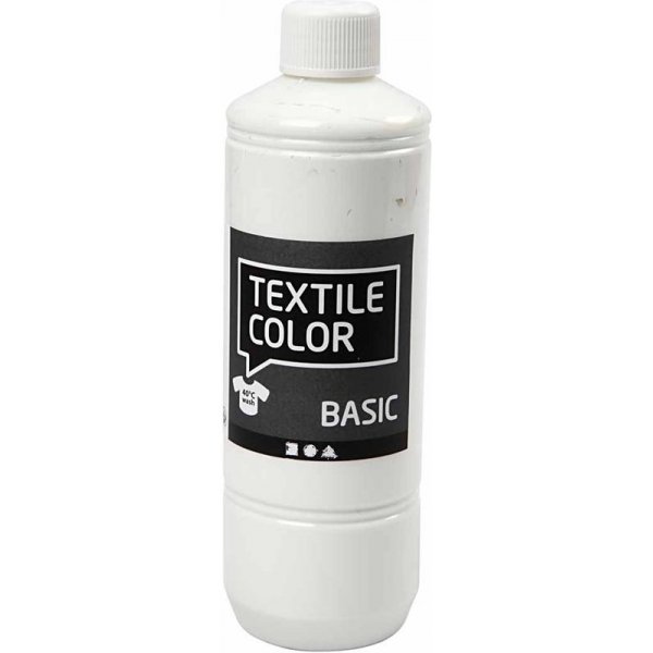 Textile Color textilfärg - vit - 500 ml Textile Color textilfärg - vit - 500 ml