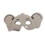 Elefantmaske i filt med strikk Elefantmaske i filt med strikk