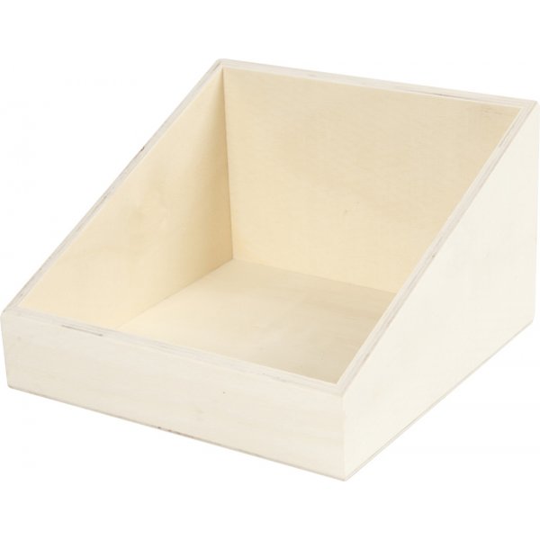 Displaylåda - trä - 19,5 x 19,5 cm Displaylåda - trä - 19,5 x 19,5 cm